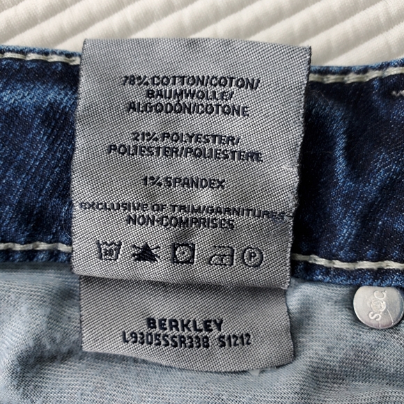 Silver Berkley Skinny Slim Women's Size 29/32 Jeans Actual 29x31.5 Denim - Picture 15 of 16